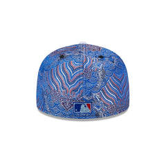 New Era Miami Marlins Jacquard Crown White Gray 59Fifty 5950 Patch Fitted Hat