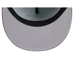 New Era Milwaukee Bucks Beach Kiss Blue Gray 59Fifty 5950 Patch Fitted Cap Hat