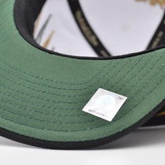 Mitchell And Ness Milwaukee Bucks DIAMOND CUT Green Gold Black White Snapback