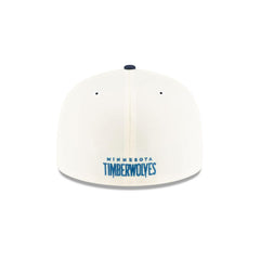 New Era Minnesota Timberwolves Mascot White Blue Gray 59Fifty 5950 Patch Fitted