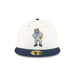 New Era Minnesota Timberwolves Mascot White Blue Gray 59Fifty 5950 Patch Fitted