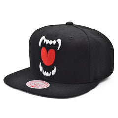Mitchell And Ness Minnesota Timberwolves LOGO REMIX Black Red Gray Snapback