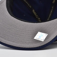 Mitchell And Ness Minnesota Timberwolves HOWLING Navy Blue Gray Patch Snapback