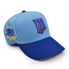 New Era Minnesota Twins BOMBA SQUAD Sky Royal Gray Red 59Fifty 5950 Patch Fitted