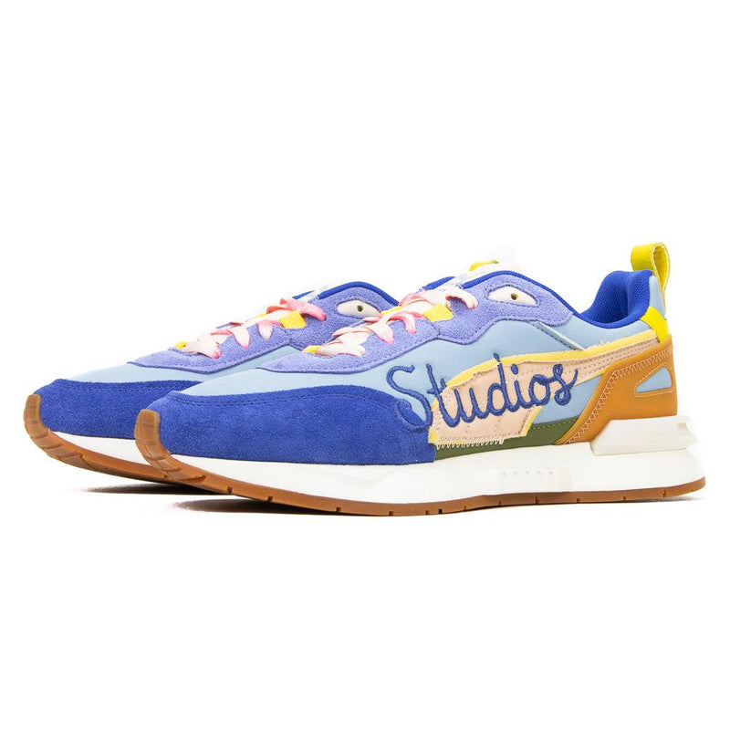 Puma Mirage Mox KidSuper Forever Blue Orange White Brown Shifting Sand Sneaker