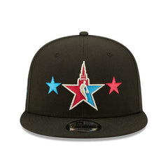 New Era NBA Official '22 ASG Red Blue White Gray 9Fifty 950 Patch Snapback Hat