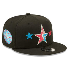 New Era NBA Official '22 ASG Red Blue White Gray 9Fifty 950 Patch Snapback Hat