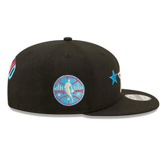 New Era NBA Official '22 ASG Red Blue White Gray 9Fifty 950 Patch Snapback Hat