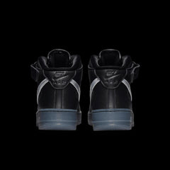 NIKE AF1 MID '07 PREMIUM BLACK METALLIC SILVER DX3061-001 Sneaker Shoe Trainer