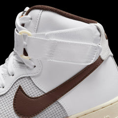NIKE AIR FORCE 1 07 CHOCOLATE COCONUT White Brown Beige DM0209-101 Sneaker Shoe