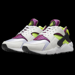 NIKE AIR HUARACHE MAGENTA White Purple Black Green DD1068-104 Sneaker Shoe
