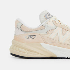 New Balance 990v6 Made In USA Vintage Rose White Black Beige U990VR6 Sneaker