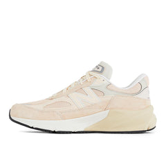 New Balance 990v6 Made In USA Vintage Rose White Black Beige U990VR6 Sneaker