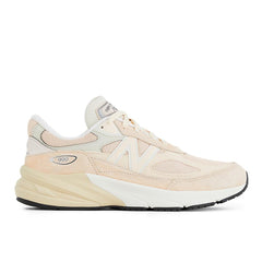 New Balance 990v6 Made In USA Vintage Rose White Black Beige U990VR6 Sneaker