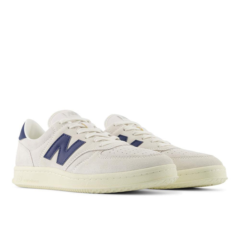 New Balance Court 500 Sea Salt White Navy Blue Angora CT500CF Shoe Sneaker