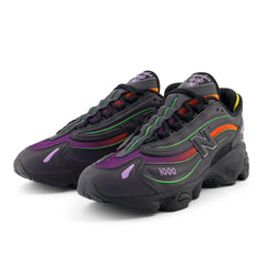 New Balance M1000 Reflective Neon Nights Black Honeycomb Purple Red Shoe Sneaker