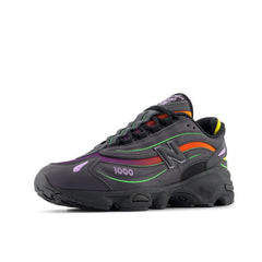 New Balance M1000 Reflective Neon Nights Black Honeycomb Purple Red Shoe Sneaker