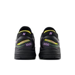 New Balance M1000 Reflective Neon Nights Black Honeycomb Purple Red Shoe Sneaker