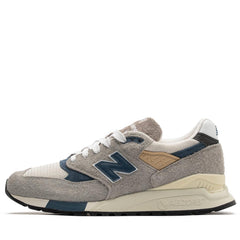New Balance Made In USA 998 Grey Navy Blue Black White U998TA Sneaker Shoe