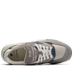 New Balance Made In USA 998 Grey Navy Blue Black White U998TA Sneaker Shoe