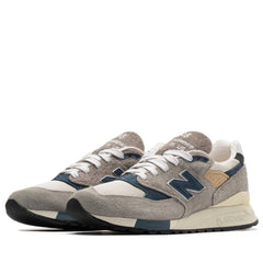 New Balance Made In USA 998 Grey Navy Blue Black White U998TA Sneaker Shoe
