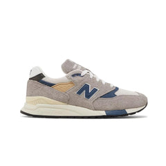 New Balance Men's 998 MiUSA Grey Day '23 Navy blue Beige White Shoe Sneaker