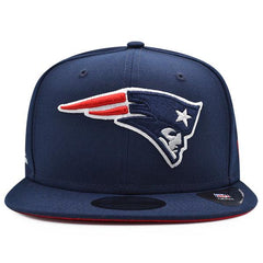 New Era New England Patriots 6-TIME CHAMPIONS Navy Blue Red 9Fifty 950 Snapback
