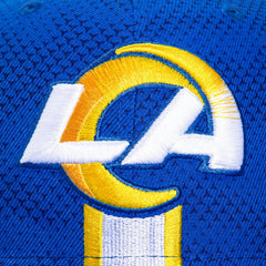 New Era LA Rams National League Royal Blue Yellow White 59Fifty 5950 Fitted Hat