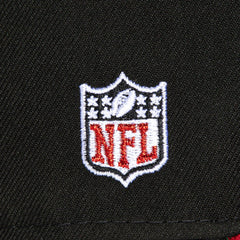 New Era Arizona Cardinals Black Cardinal Red Green 59Fifty 5950 Patch Fitted Hat