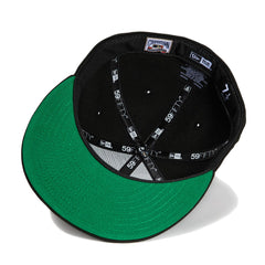 New Era Kansas City Royals Black Red Gold Green 59Fifty 5950 Patch Fitted Hat