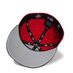 New Era Newark Eagles Negro Leagues Red Gray Navy Blue 59Fifty 5950 Patch Fitted