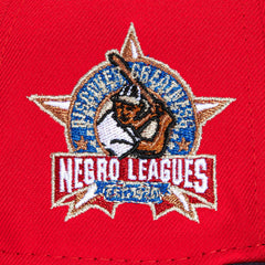 New Era Newark Eagles Negro Leagues Red Gray Navy Blue 59Fifty 5950 Patch Fitted