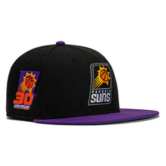 New Era Phoenix Suns 30th Anni Orange Purple Green 59Fifty 5950 Patch Fitted