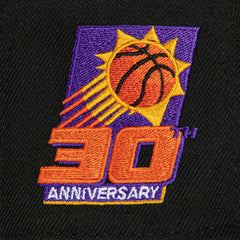 New Era Phoenix Suns 30th Anni Orange Purple Green 59Fifty 5950 Patch Fitted