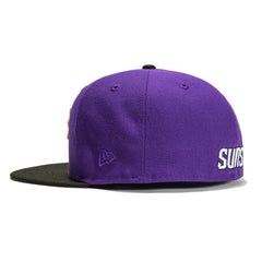 New Era Phoenix Suns Orange Burst Purple Gray Black 59Fifty 5950 Patch Fitted