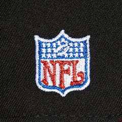 New Era SF 49ers NFL Black Red Metallic Gold Green 59Fifty 5950 Patch Fitted Hat