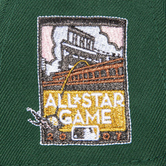 New Era SF Giants '07 ASG Green Red White Pink 59Fifty 5950 Patch Fitted Cap Hat