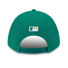 New Era Oakland Athletics Kelly Green White Black 9Forty 940 Patch Snapback Hat