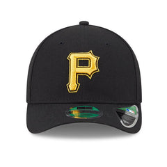 New Era Pittsburgh Pirates Black Yellow 9Forty 940 Patch Snapback Cap Hat