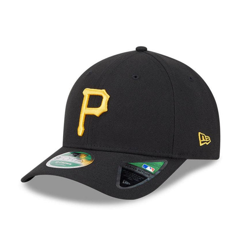 New Era Pittsburgh Pirates Black Yellow 9Forty 940 Patch Snapback Cap Hat