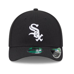 New Era Chicago White Sox Black White 9Forty 940 Patch Snapback Cap Hat