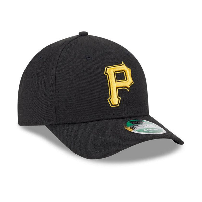 New Era Pittsburgh Pirates Black Yellow 9Forty 940 Patch Snapback Cap Hat
