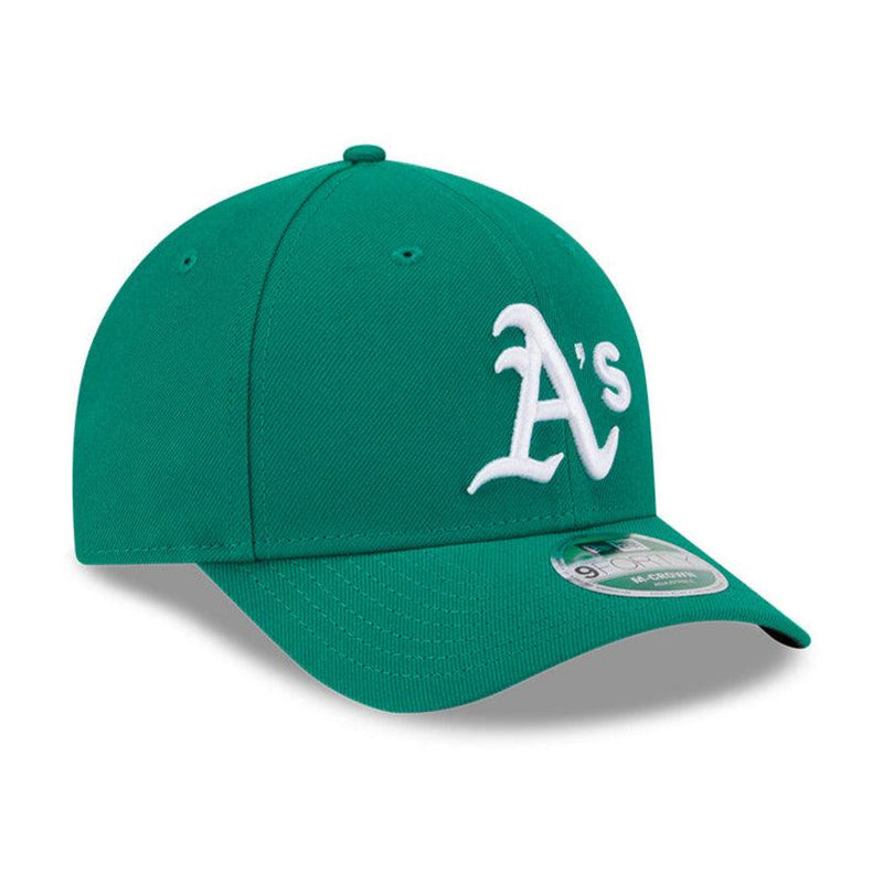 New Era Oakland Athletics Kelly Green White Black 9Forty 940 Patch Snapback Hat