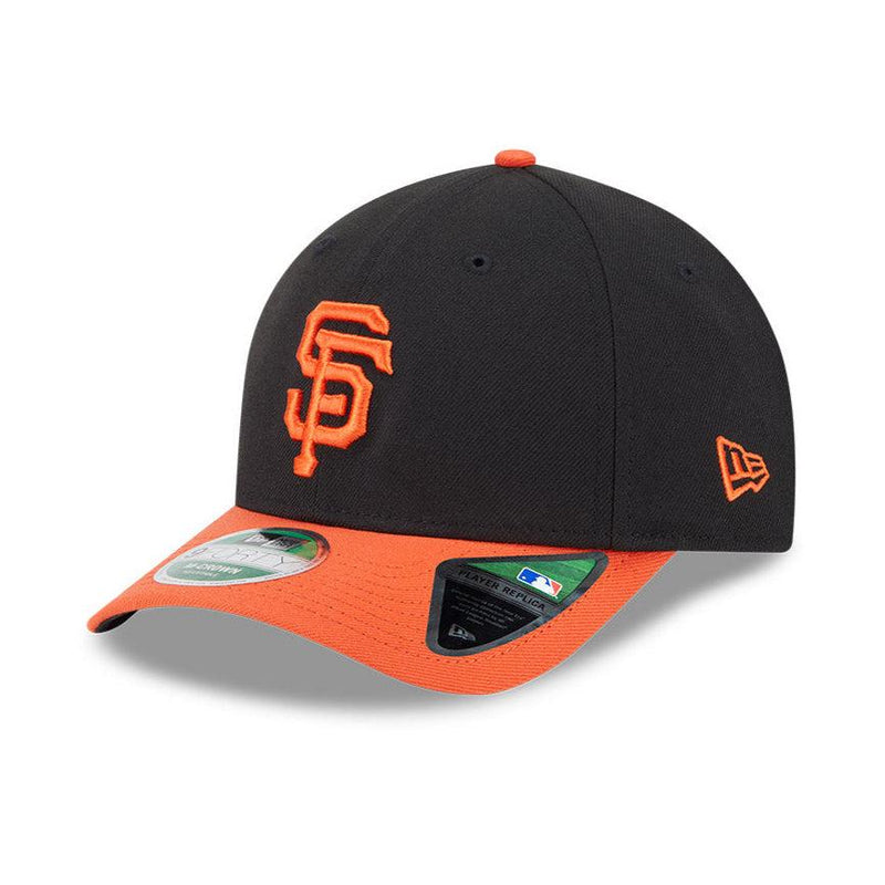 New Era San Francisco Giants Black Orange 9Forty 940 Patch Snapback Cap Hat