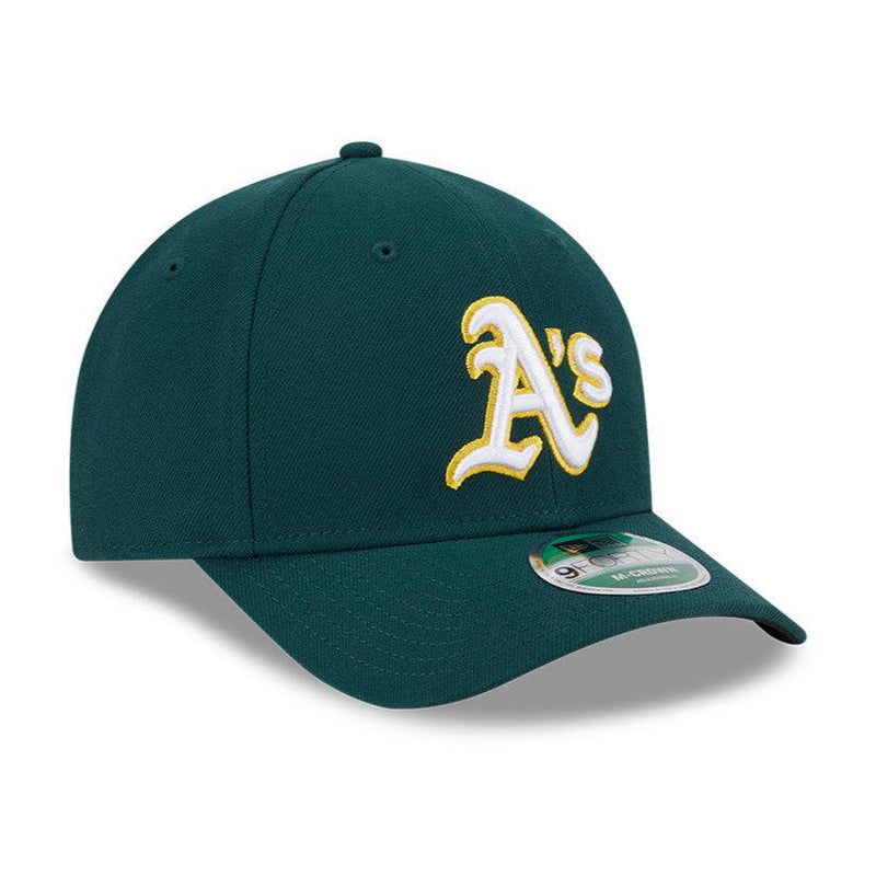 New Era Oakland Athletics Green White Black 9Forty 940 Patch Snapback Cap Hat