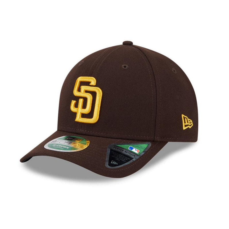 New Era San Diego Padres Brown Yellow Black 9Forty 940 Patch Snapback Cap Hat