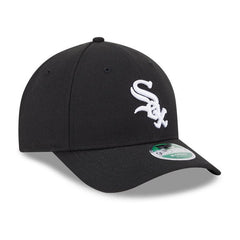 New Era Chicago White Sox Black White 9Forty 940 Patch Snapback Cap Hat