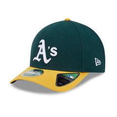 New Era Oakland Athletics Green Gold Black 9Forty 940 Patch Snapback Cap Hat