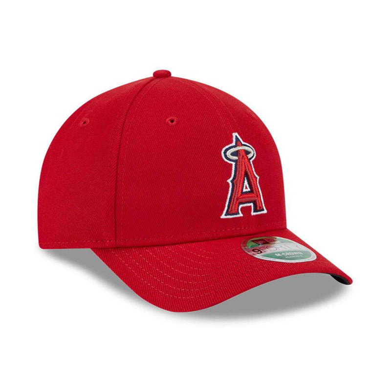 New Era Los Angeles Angels Red Black 9Forty 940 Patch Snapback Cap Hat