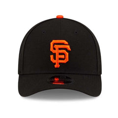 New Era San Francisco Giants Black Orange 9Forty 940 Patch Snapback Cap Hat